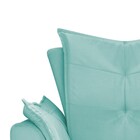 Namoradeira Apolo Pés Palito Mel Suede Azul Tiffany - Amarena