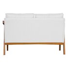 Namoradeira Base Reforçada Luxo Corino Vitoria Branco