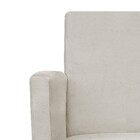 Namoradeira Beatriz Pés Palito Mel Suede Bege - Amarena Móveis