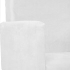 Namoradeira Beatriz Pés Palito Mel Suede Branco - Amarena Móv