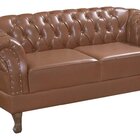 Namoradeira Chest 2 Lugares Duque Courano Caramelo