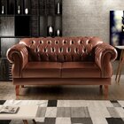 Namoradeira Chest 2 Lugares Elisabeth Courano Marrom Café