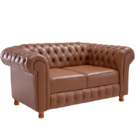 Namoradeira Chesterfield Bourbon 2 Lugares Via Encanto Couran