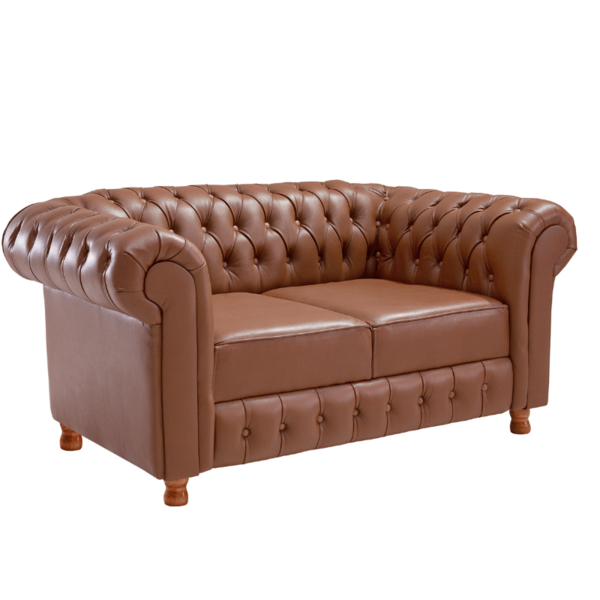 Namoradeira Chesterfield Bourbon 2 Lugares Via Encanto Couran