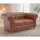 Namoradeira Chesterfield Bourbon 2 Lugares Via Encanto Couran