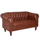 Namoradeira Chesterfield Duque 2 Lugares Via Encanto Courano