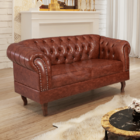 Namoradeira Chesterfield Duque 2 Lugares Via Encanto Courano