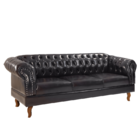 Namoradeira Chesterfield Duque Clássica 3 Lugares Via Encanto