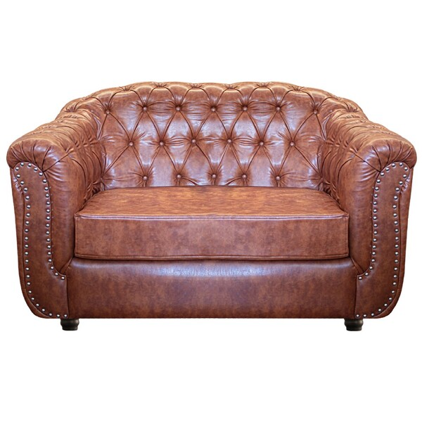 Namoradeira Chesterfield Luna Corano Nozes - Amarena Móveis