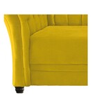 Namoradeira Chesterfield Sofia Corano Amarelo - Amarena Móveis