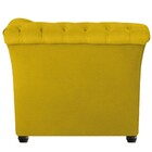 Namoradeira Chesterfield Sofia Corano Amarelo - Amarena Móveis
