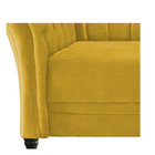 Namoradeira Chesterfield Sofia Suede Amarelo - Amarena Móveis