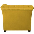Namoradeira Chesterfield Sofia Suede Amarelo - Doce Sonho Móv