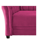 Namoradeira Chesterfield Sofia Suede Pink - Amarena Móveis