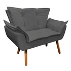 Namoradeira Com 2 Poltronas E 2 Puffs Pé Palito Madeira Opala