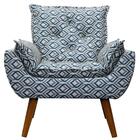 Namoradeira Com 2 Poltronas Opala Estampado Exclusivo D'rost