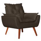 Namoradeira Com 2 Poltronas Opala Suede Castor Kasa Sofá