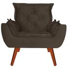 Namoradeira Com 2 Poltronas Opala Suede Castor Kasa Sofá