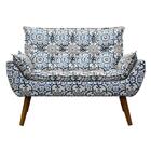 Namoradeira Com Poltronas Opala Estampado Exclusivo D'rost