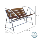 Namoradeira Com Revestimento Em Madeira Nm116