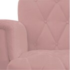 Namoradeira Dani Pés Provençais Suede Rosê - Amarena Móveis