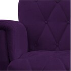 Namoradeira Dani Pés Provençais Suede Roxo - Amarena Móveis