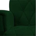 Namoradeira Dani Pés Provençais Suede Verde - Amarena Móveis