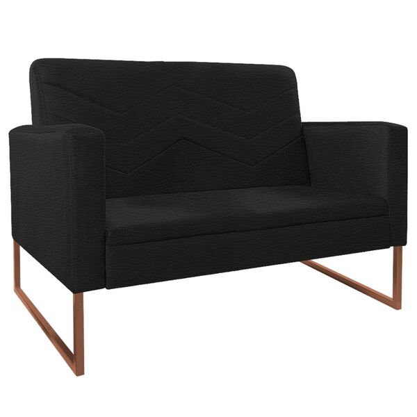 Namoradeira Decorativa Bella Base De Ferro Bronze Corano - Am