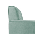 Namoradeira Decorativa Bella Base De Ferro Bronze Linho - Doc