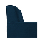 Namoradeira Decorativa Bella Base De Ferro Bronze Suede - Ama