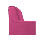 Namoradeira Decorativa Bella Base De Ferro Bronze Suede - Doc