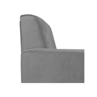 Namoradeira Decorativa Bella Base De Ferro Preta Suede - Doce