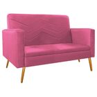 Namoradeira Decorativa Bella Palito Mel Corano - Amarena Móve