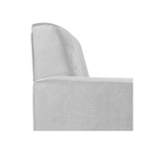 Namoradeira Decorativa Bella Palito Mel Corano Branco - Amare