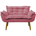 Namoradeira Decorativa Confortável Para Sala Recepção Consult