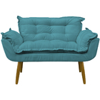 Namoradeira Decorativa Confortável Para Sala Recepção Consult