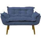 Namoradeira Decorativa Confortável Para Sala Recepção Consult