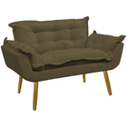 Namoradeira Decorativa Confortável Para Sala Recepção Consult