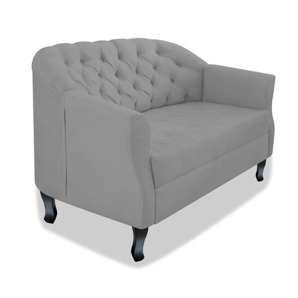 Namoradeira Decorativa Julia A02 Suede - Amarena Móveis - Cin