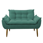 Namoradeira Decorativa Luxo Apartamento Sala De Estar Escritó