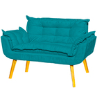 Namoradeira Decorativa Para Sala Alice Recepção Sala De Esper