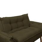 Namoradeira Decorativa Sala De Estar Escritório Quarto Marrom