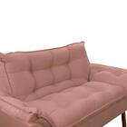 Namoradeira Decorativa Sala De Estar Escritório Quarto Rosa P