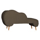 Namoradeira Divã Melissa Lado Esquerdo Linho Cores - Ds Estof