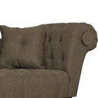 Namoradeira Dubai Linho Marrom - Montanaris Decor