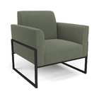 Namoradeira E 2 Poltronas Industrial Alta Preto Marisa Bouclê