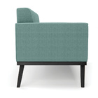 Namoradeira E Poltrona Base Madeira Fixa Pto Elisa Bouclê D03