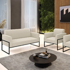 Namoradeira E Poltrona Industrial Alta Preto Marisa Bouclê D0