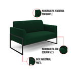 Namoradeira E Poltrona Industrial Alta Preto Marisa Bouclê D0