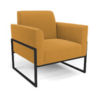 Namoradeira E Poltrona Industrial Alta Preto Marisa Bouclê Mo